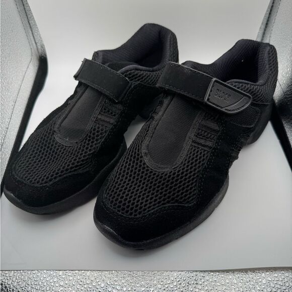 Bloch Black Mesh Sneakers - Picture 1 of 9